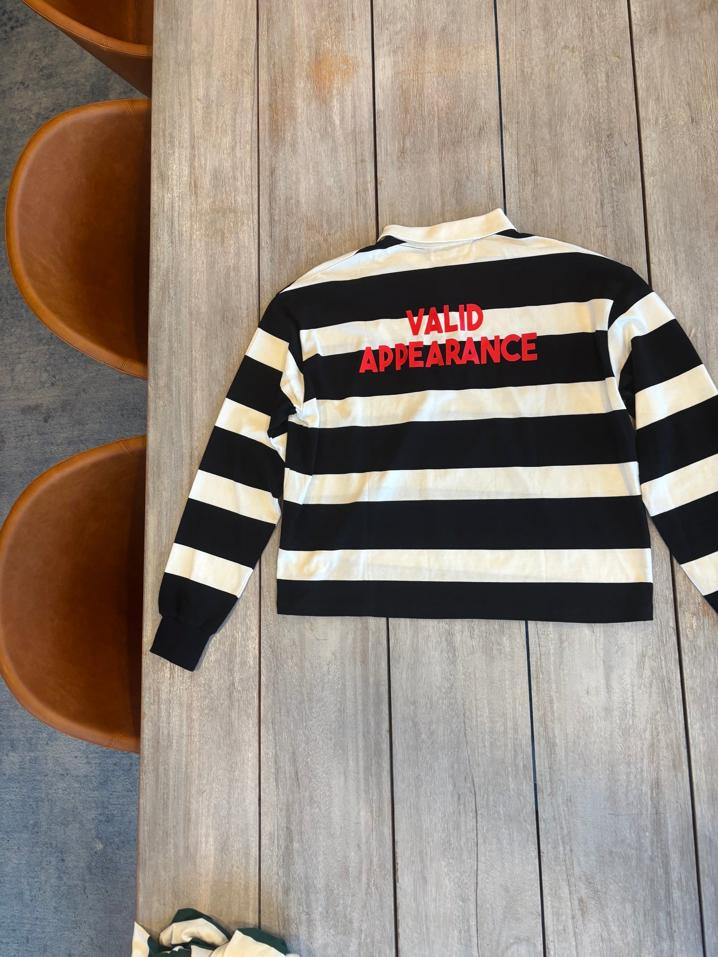Black VA Rugby Polo